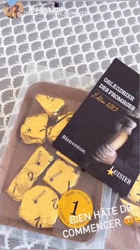 Le calendrier de l'Avent fromage en cave