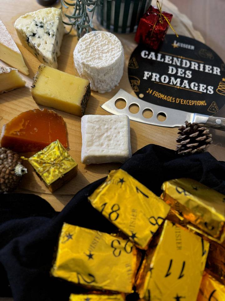 Ouverture d'une case du calendrier des fromages
